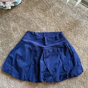 NWT AERIE - Navy Blue Womens Bubble Skirt - Flared Skirt